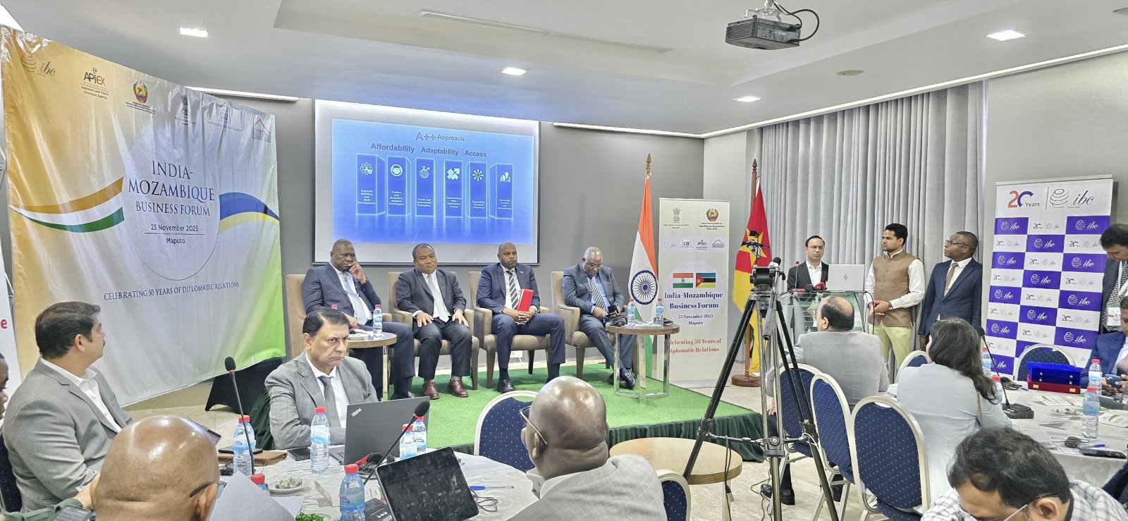 India Mozambique Business Forum meeting in Maputo (25 Nov 2025)