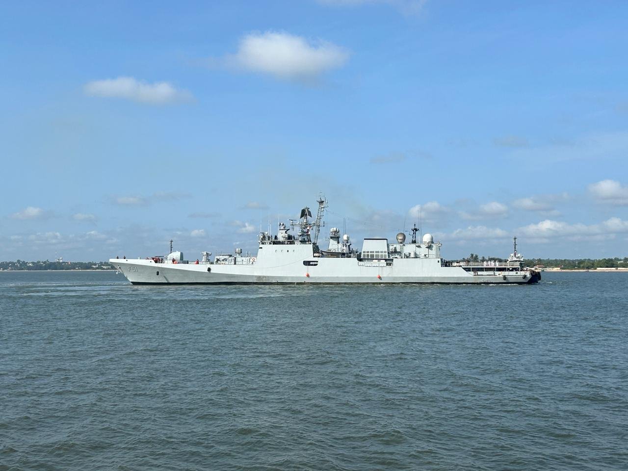 Indian Naval Ship Trikand at Maputo (26 March 2026)