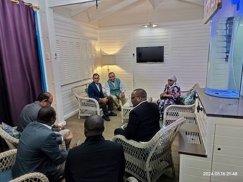 With H.E Ms. Eliza Zacarias, Secretary of State of Tete Province (16 May 2024)