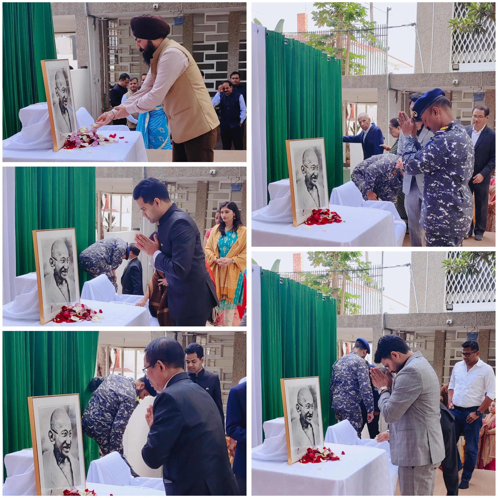 Gandhi Jayanti in Maputo (2 Oct 2024)