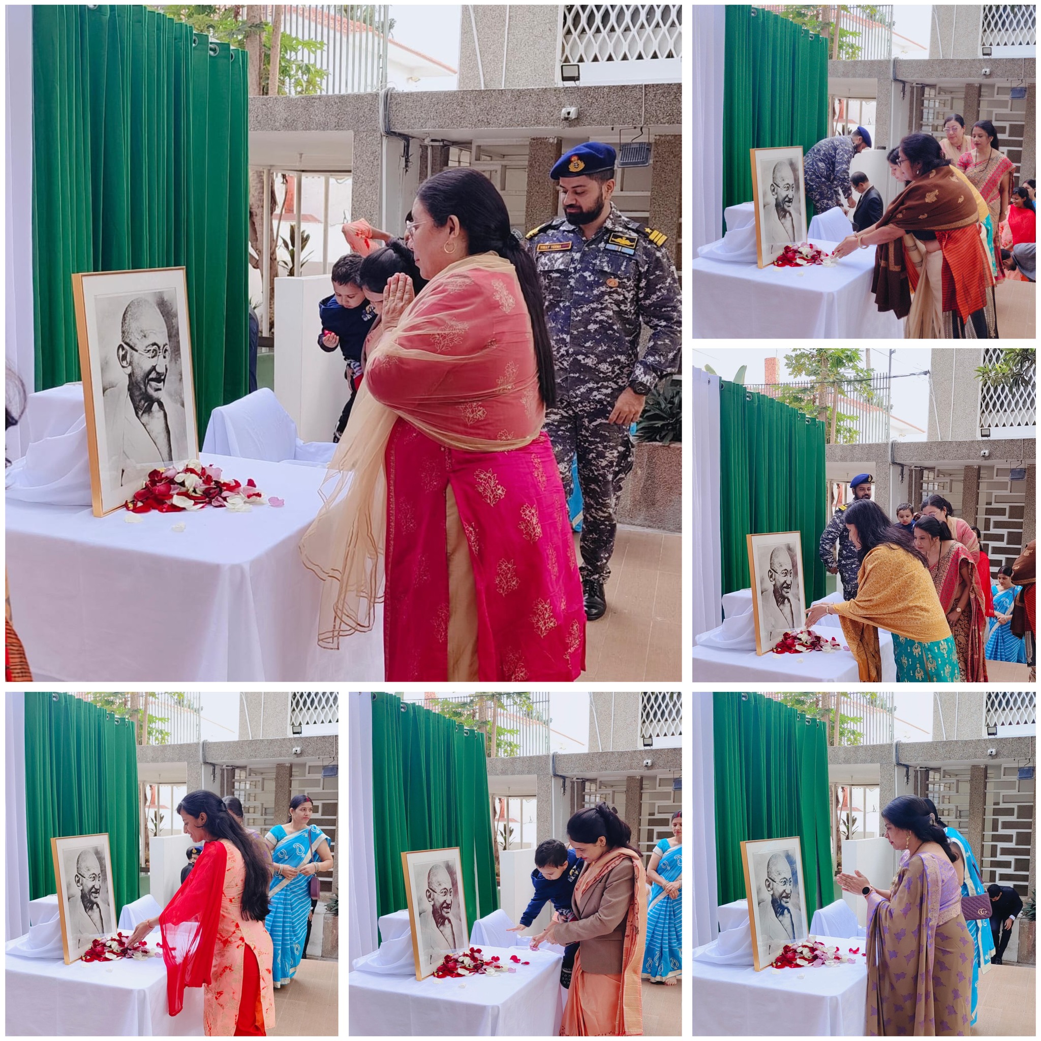 Gandhi Jayanti in Maputo (2 Oct 2024)