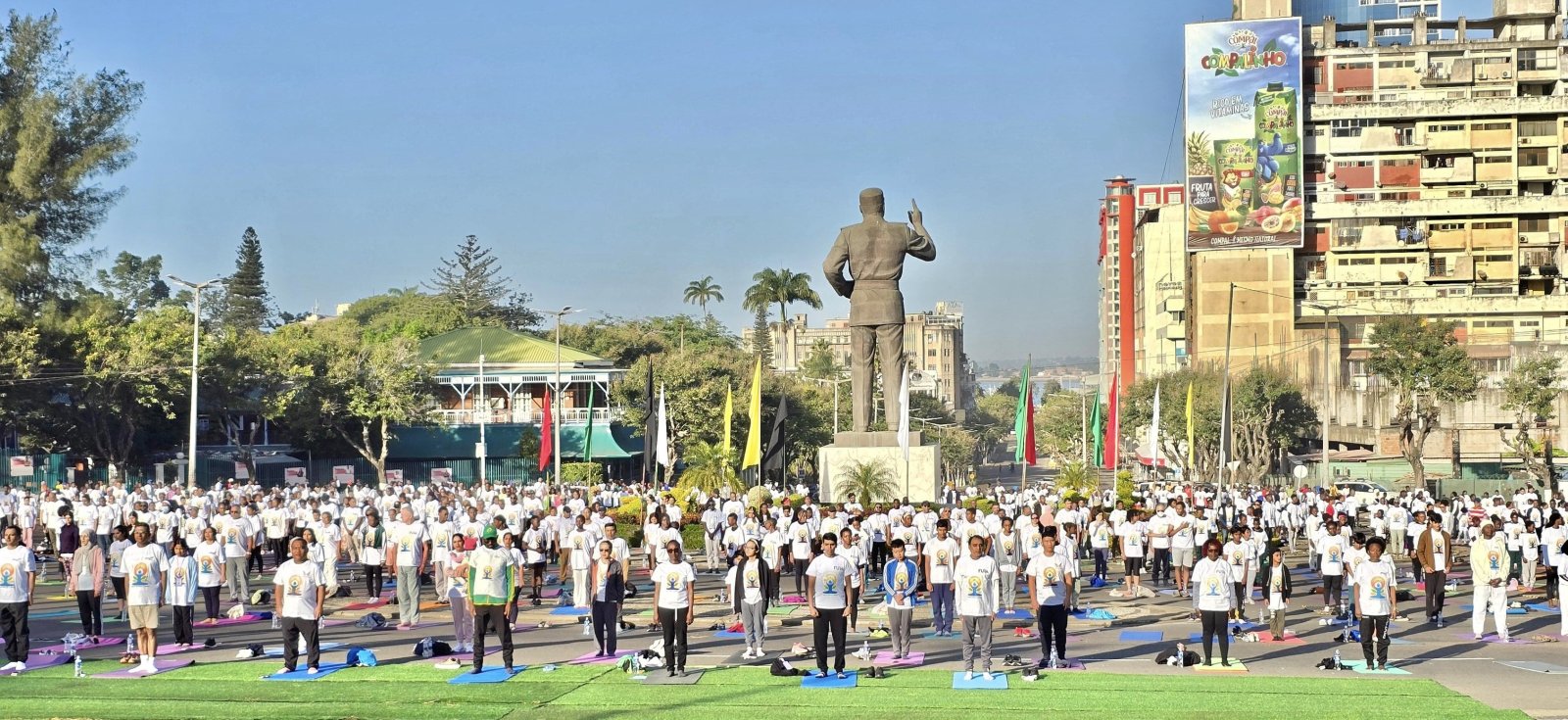 International Day of Yoga celebrations in Maputo (22 June 2025)