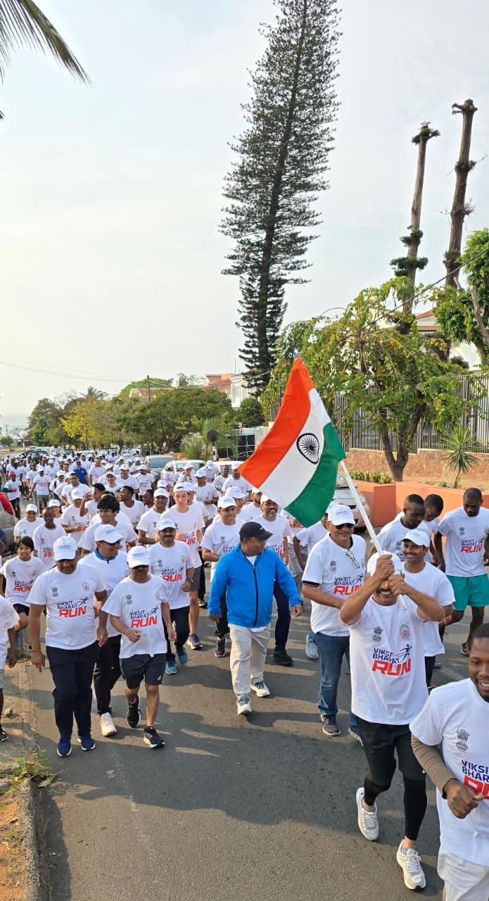 Viksit Bharat Run in Maputo (28 Sept 2025)