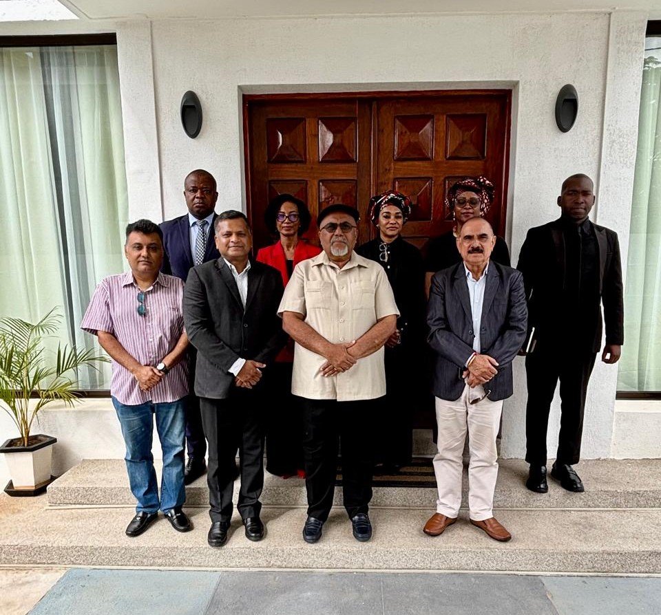 With Hon'ble Governor of Nampula province (7 April 2026)