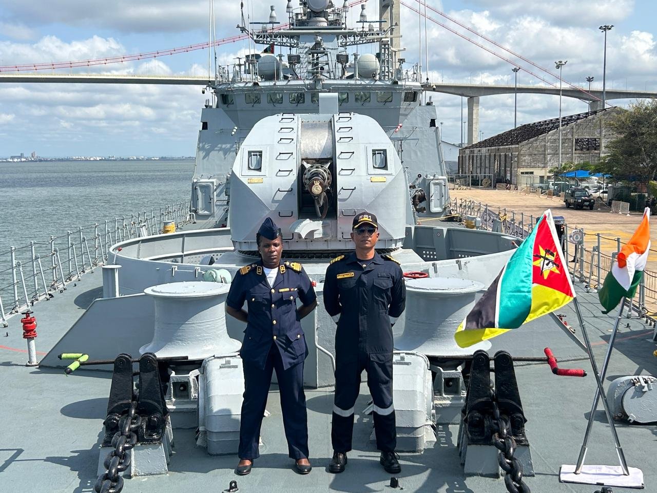 Indian Naval Ship Trikand at Maputo (26 March 2026)