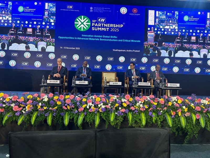 H.E. Mr. Antonio Grispos, Secretary of State for Trade at the CII Partnership Summit in Visakhapatnam (14 Nov 2025)