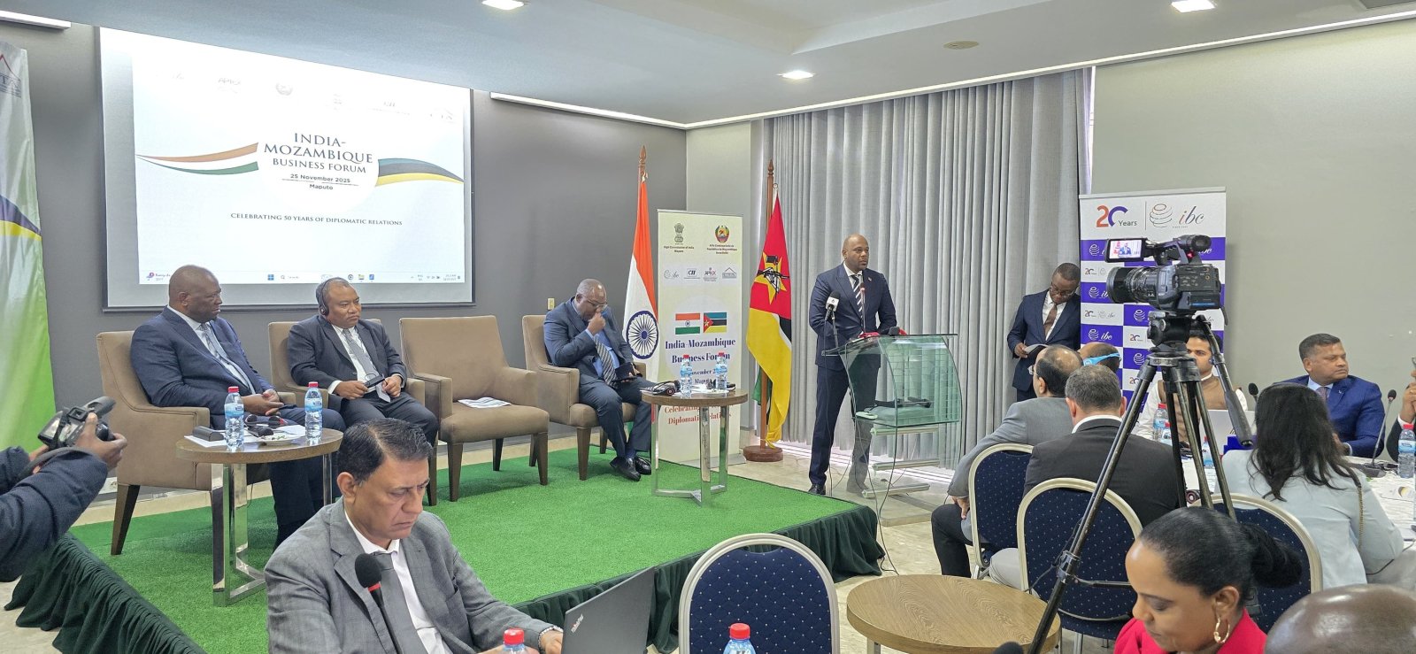 India Mozambique Business Forum meeting in Maputo (25 Nov 2025)