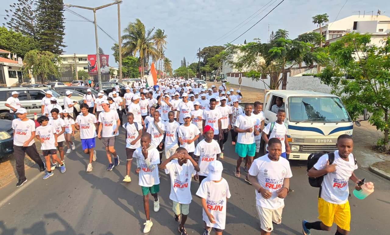 Viksit Bharat Run in Maputo (28 Sept 2025)