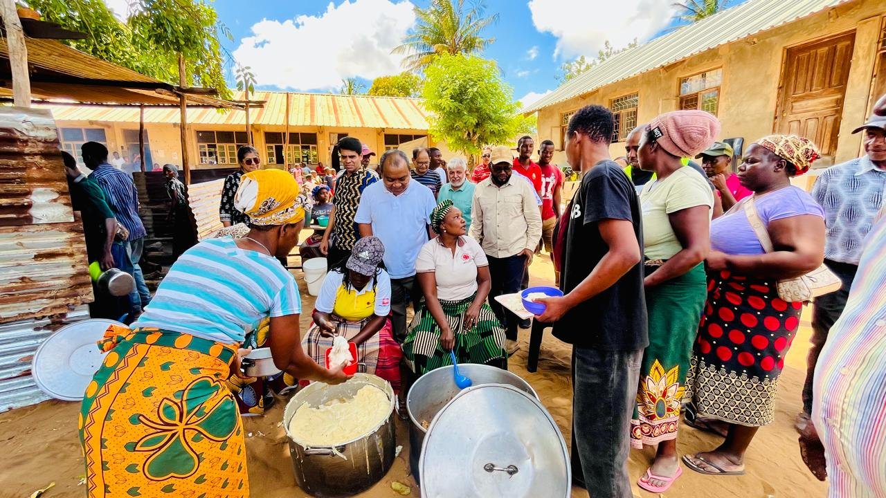 Donation of essential food items in Xai Xai (22 Feb 2026)