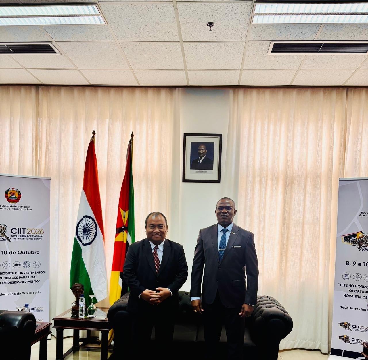 With Hon’ble Governor of Tete province (31 July 2026)