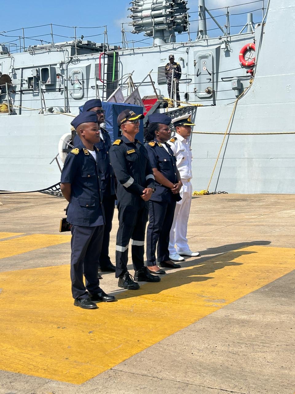 Indian Naval Ship Trikand at Maputo (26 March 2026)
