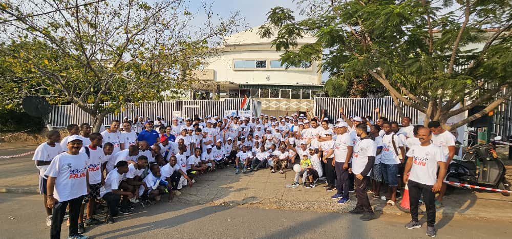 Viksit Bharat Run in Maputo (28 Sept 2025)