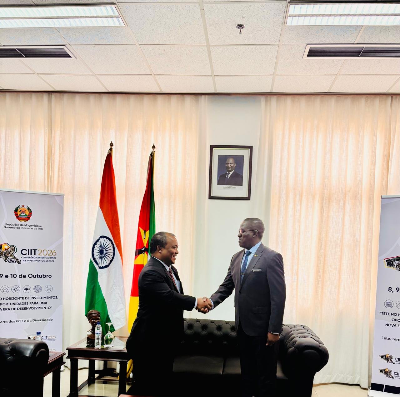 With Hon’ble Governor of Tete province (31 July 2026)