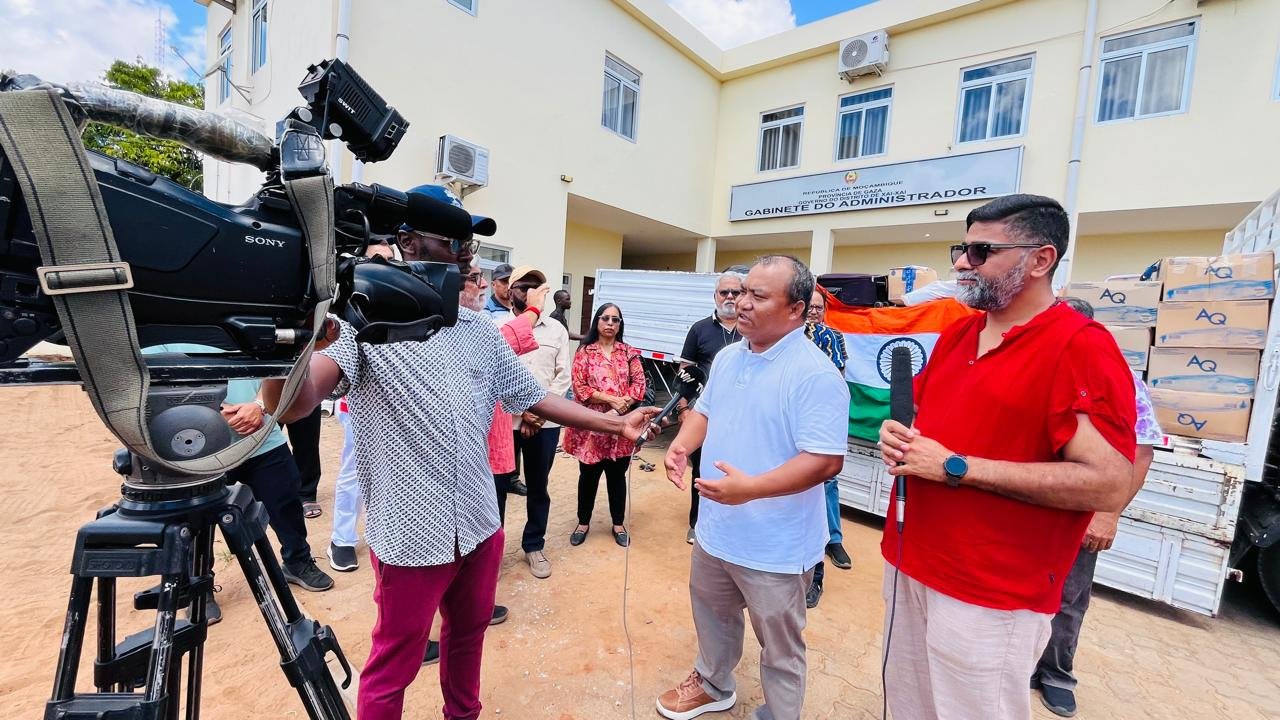 Donation of essential food items in Xai Xai (22 Feb 2026)