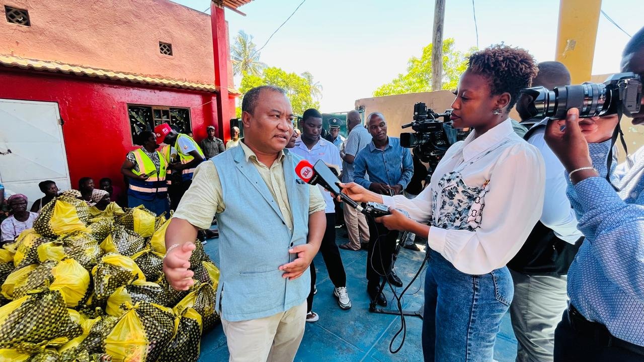 Donation of essential food items in Maputo (2 Feb 2026)