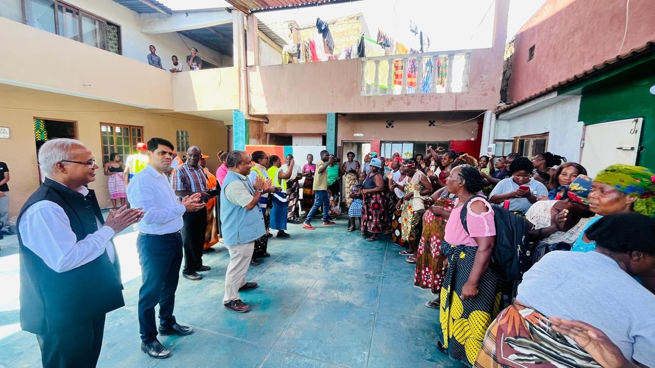 Donation of essential food items in Maputo (2 Feb 2026)