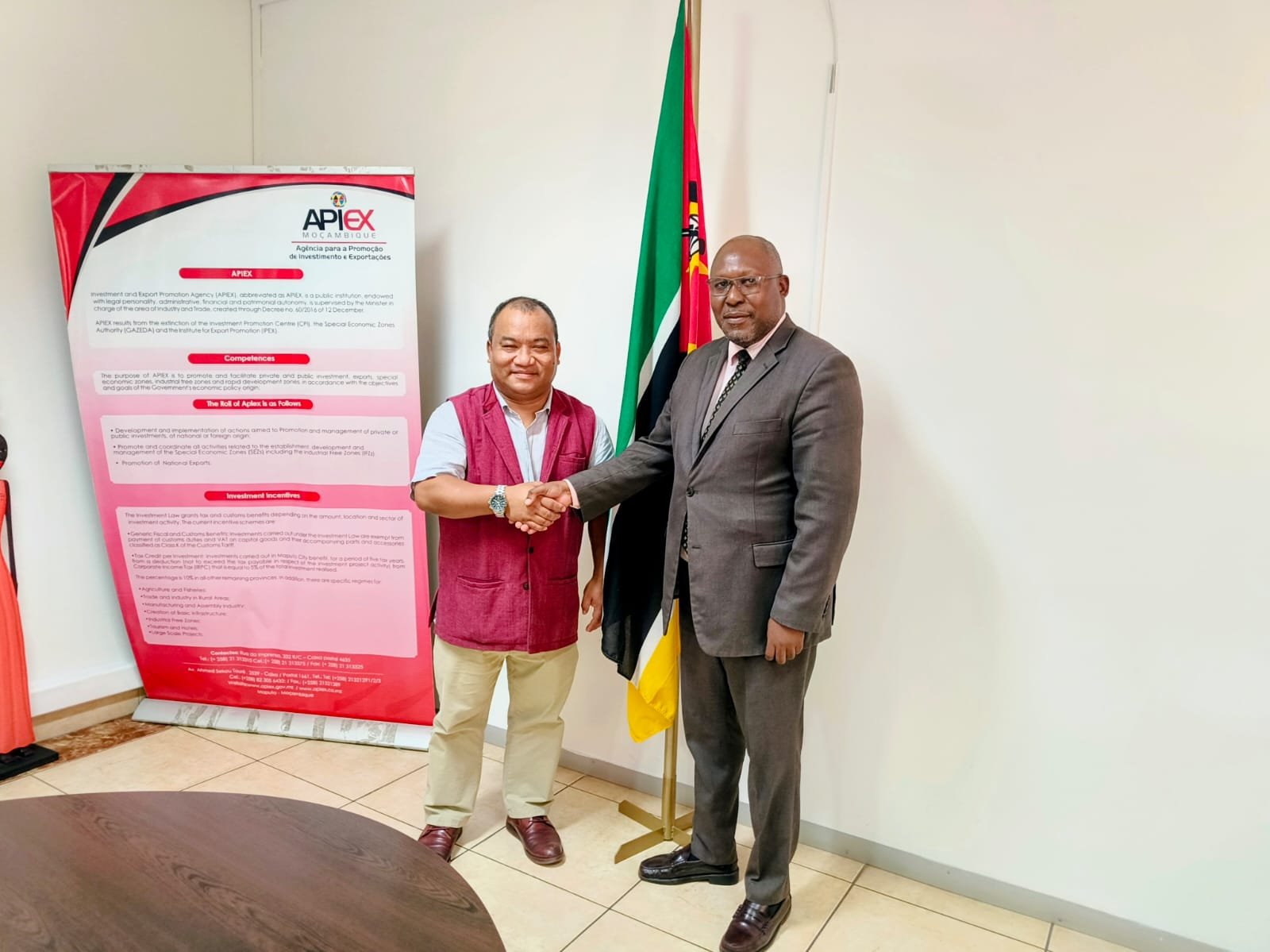 With Director General for APIEX (18 May 2026)