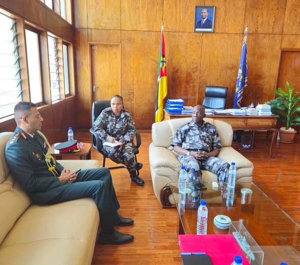 Defence Advisor with Commander of Mozambique Navy (1 June 2026)