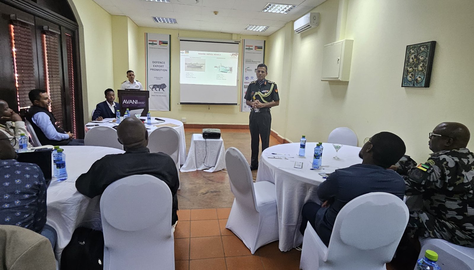 Defence Export Promotion event in Pemba (9 March 2026)