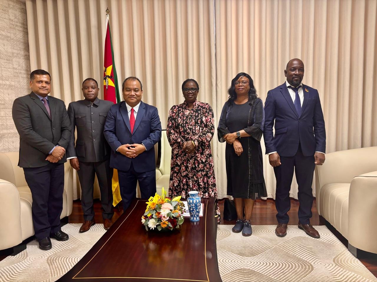 With President of Mozambique-India Parliamentary Friendship Group (12 May 2026)