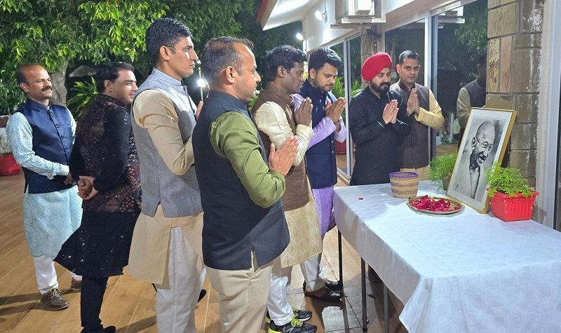 Gandhi Jayanti in Maputo (2 Oct 2025)