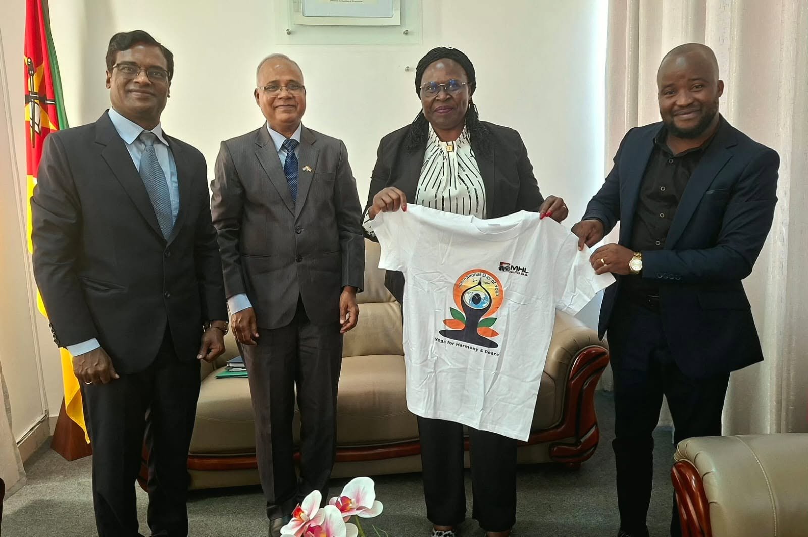 With Hon’ble Secretary of State for Inhambane province (9 June 2026)