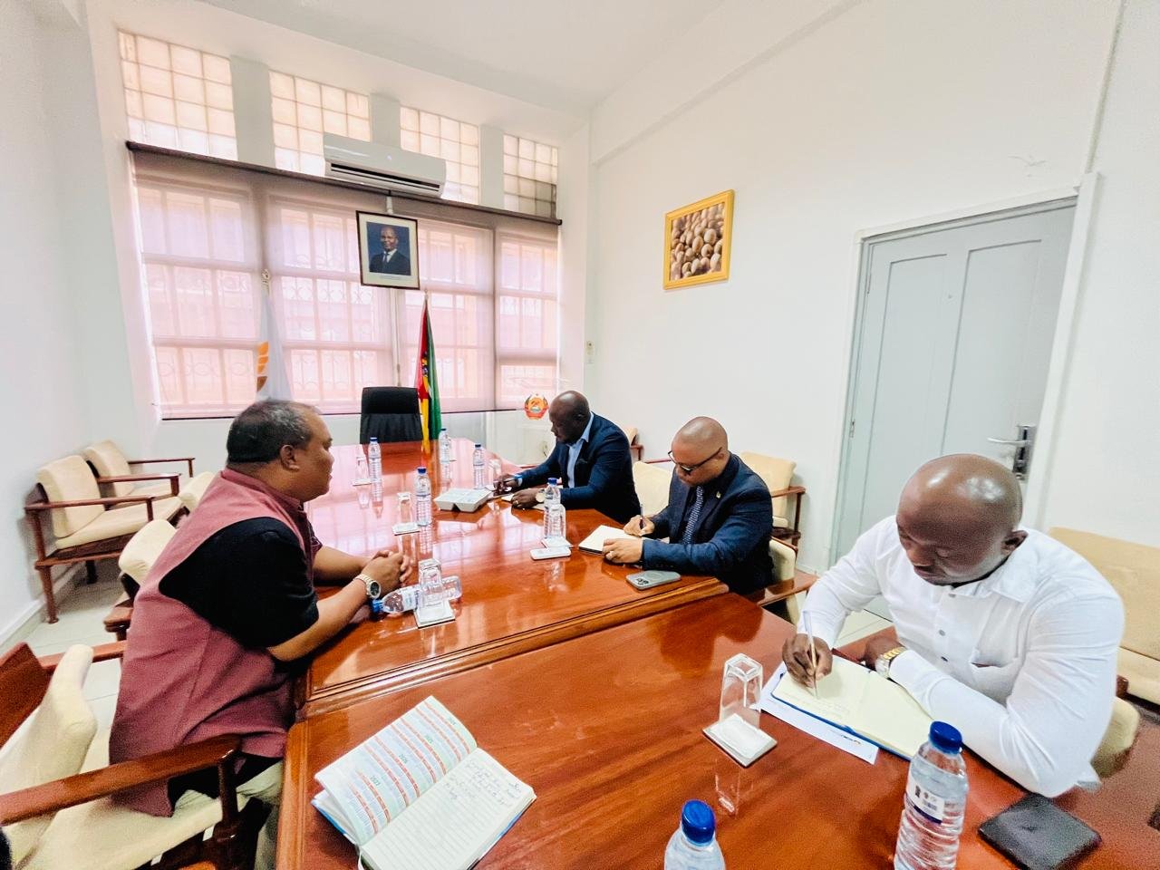 At the Cereals Institute of Mozambique (8 Jan 2026)