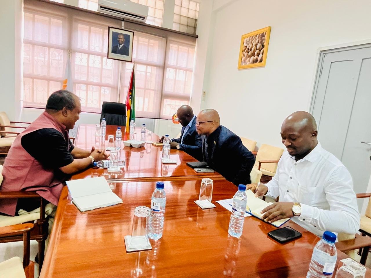 At the Cereals Institute of Mozambique (8 Jan 2026)