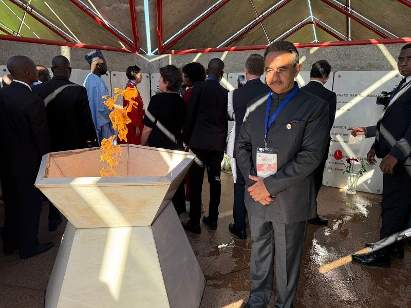 Hon’ble MOS (KVS) at Independence Day celebrations in Maputo (25 June 2025)