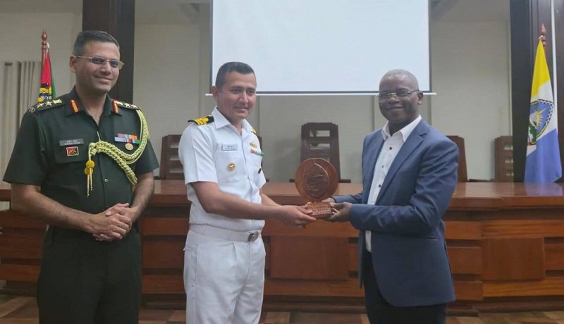 Visit of INS Savitri to Beira (12 Nov 2025)