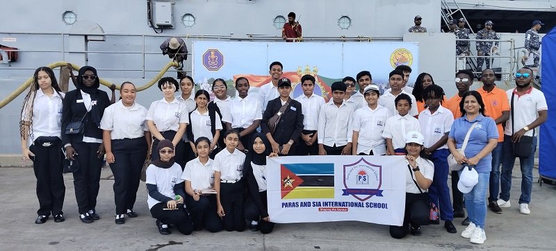 Visit of INS Savitri to Beira (12 Nov 2025)