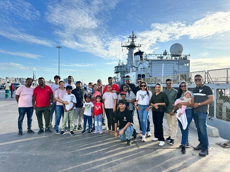 Visit of INS Savitri to Beira (12 Nov 2025)