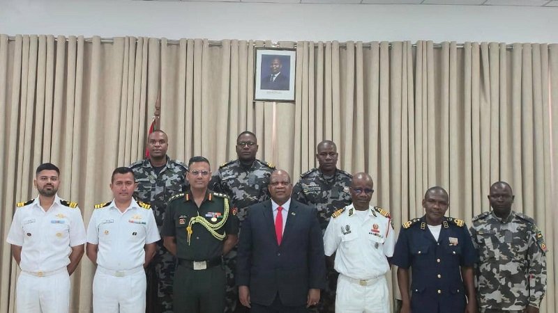 Visit of INS Savitri to Beira (12 Nov 2025)