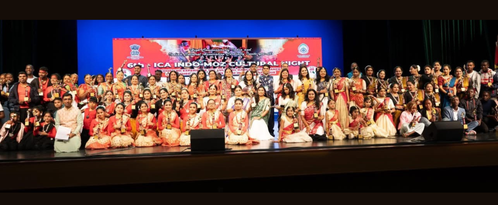 India Mozambique Cultural Night was organised by Indian Cultural Association in Maputo attended by more than 1000 people