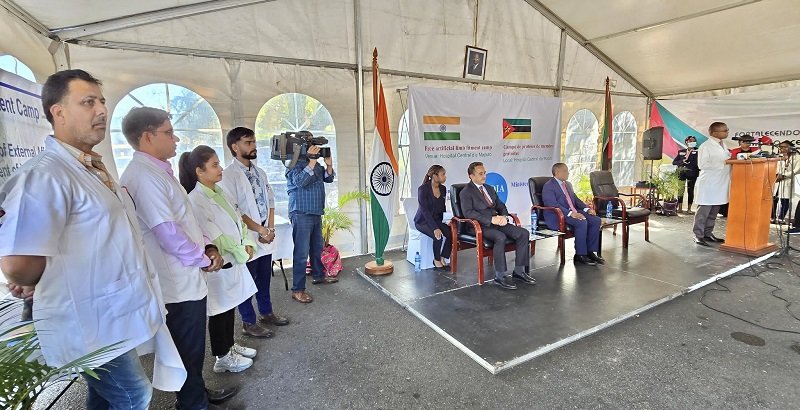 Inauguration of Jaipur Foot Camp in Maputo (24 June 2025)