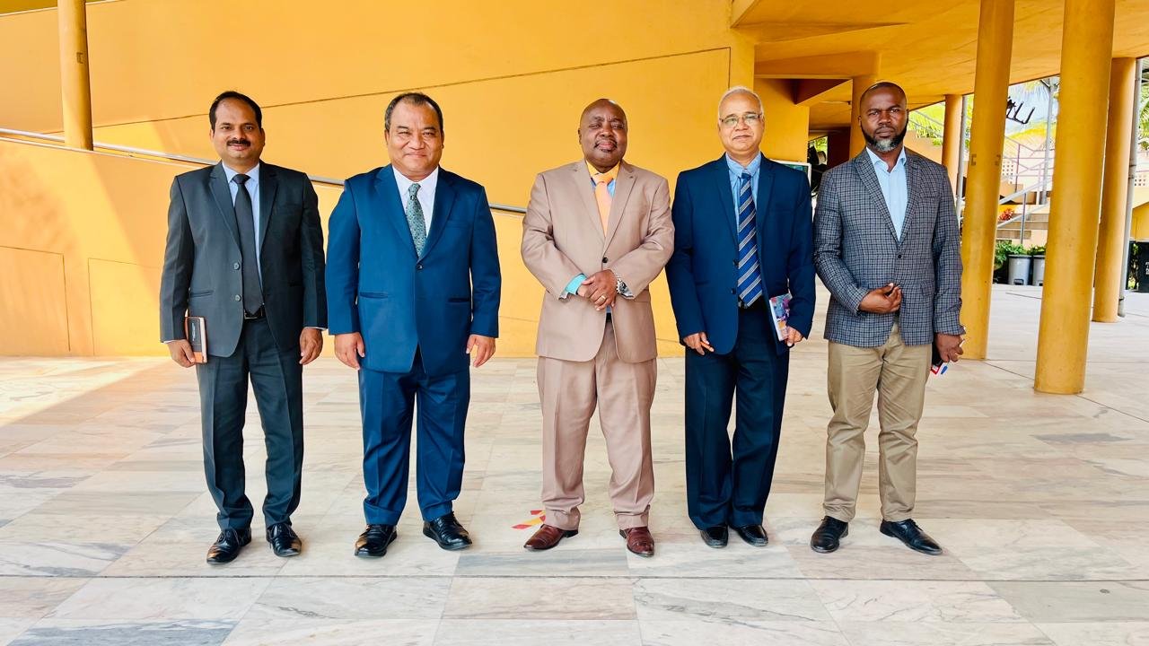 With Rector of Joaquim Chissano University (13 April 2026)