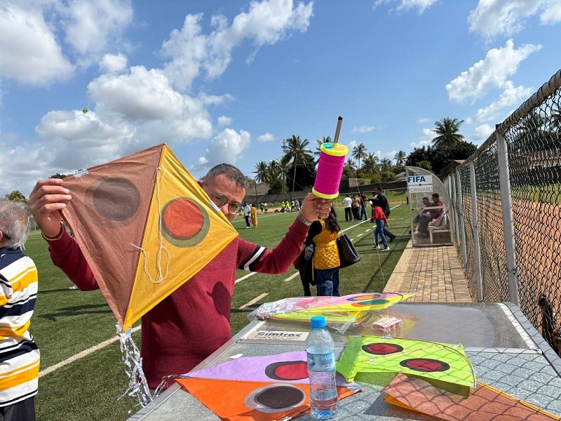 Kite flying festival in Xai Xai