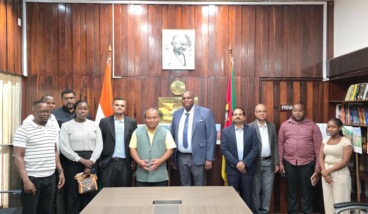 With Hon’ble Mayor of Macia and his delegation (25 Feb 2026)