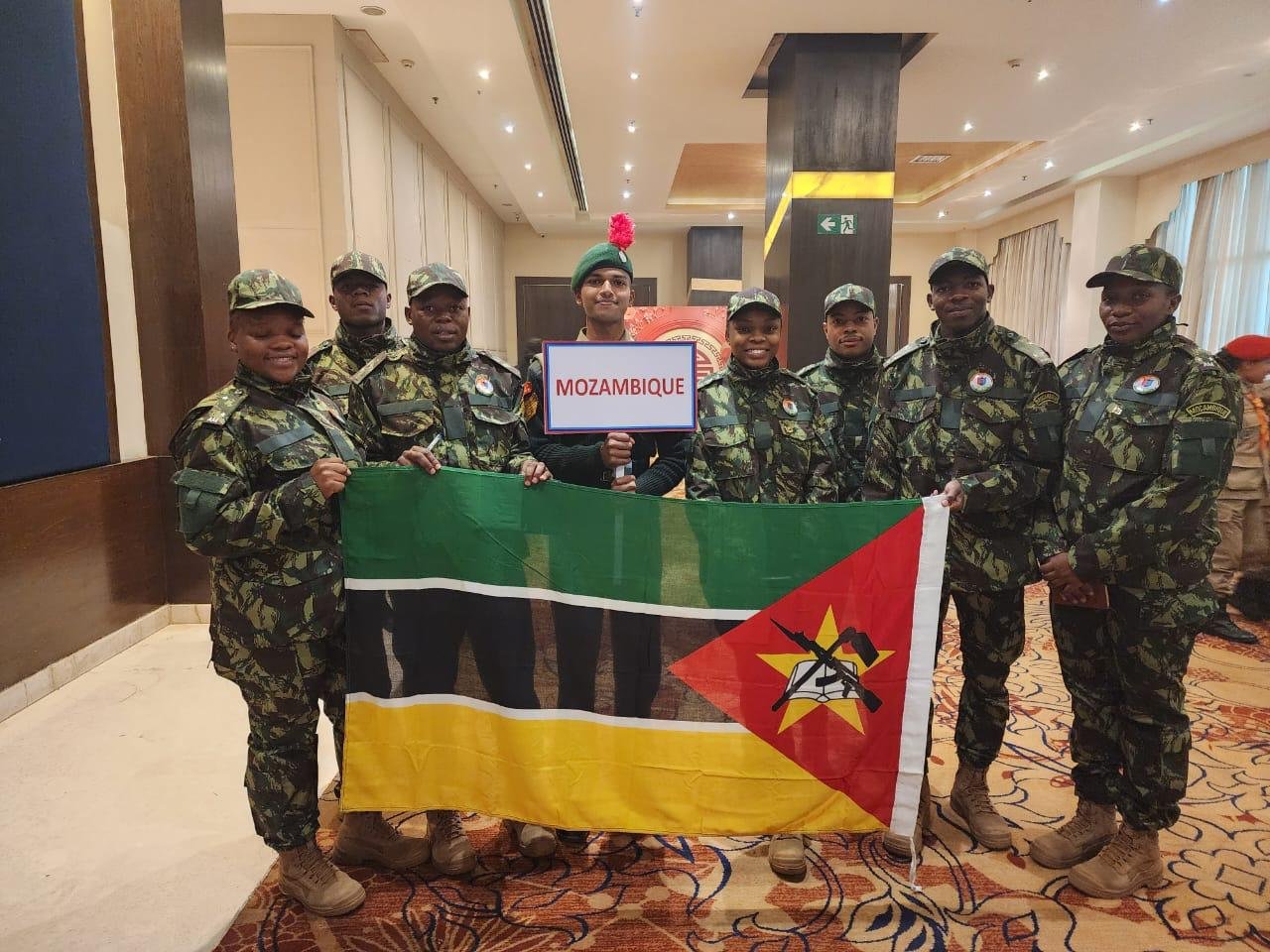Mozambican Cadets in New Delhi (26 Jan 2026)