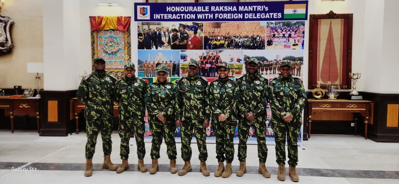 Mozambican Cadets in New Delhi (26 Jan 2026)