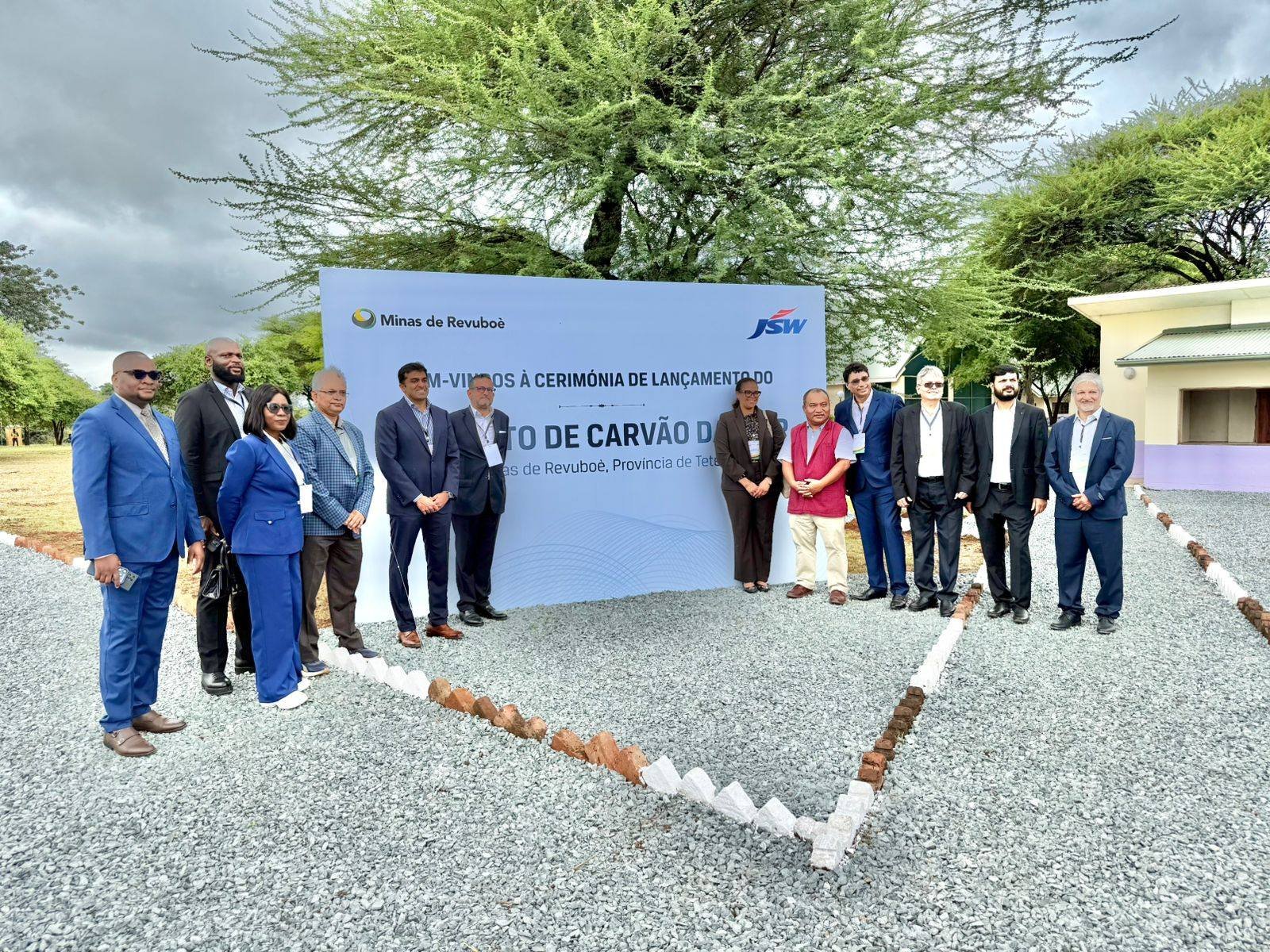 Minas de Revuboe – stone laying ceremony (13 March 2026)