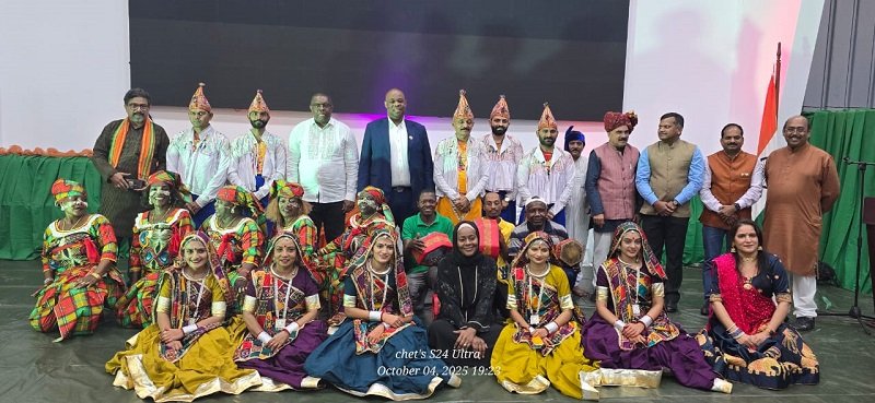Nampula - ICCR sponsored Guajarati Cultural Dance performance (4 Oct 2025)