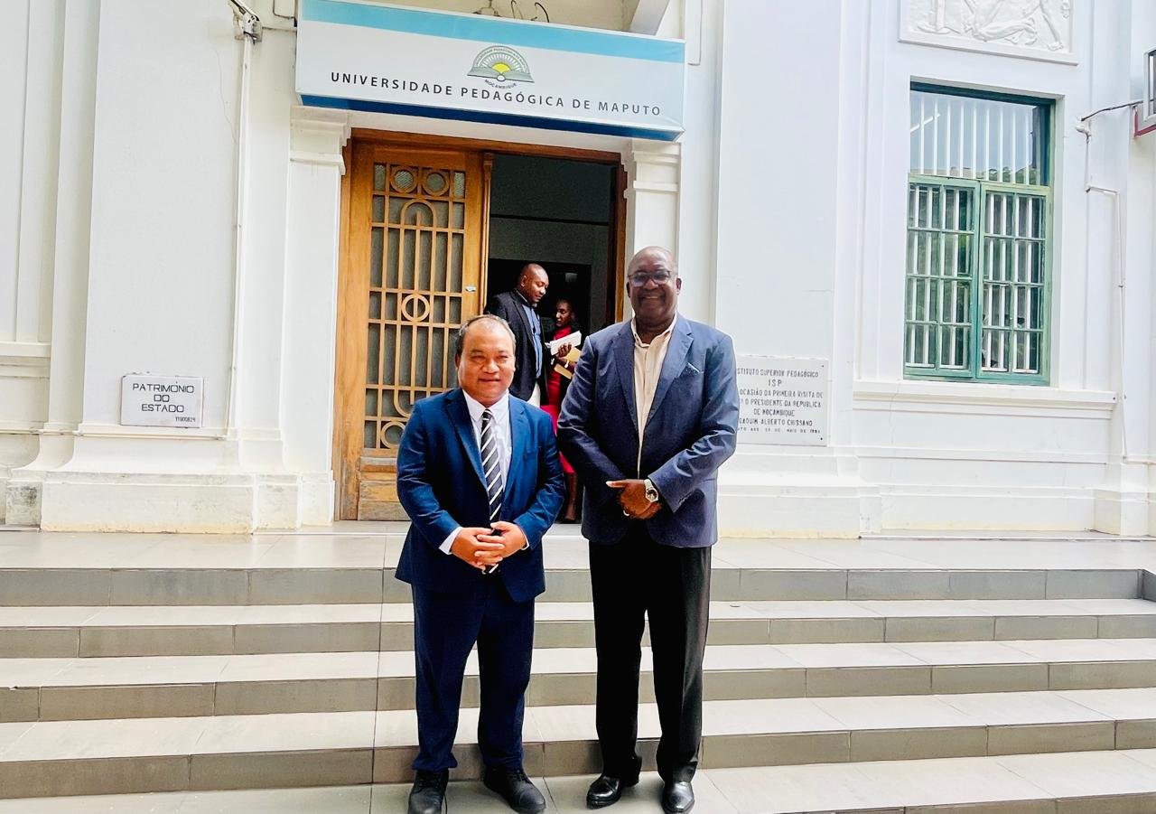 With Rector of Pedagogical University (16 April 2026)