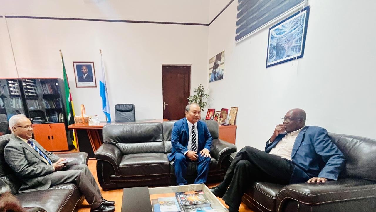 With Rector of Pedagogical University (16 April 2026)