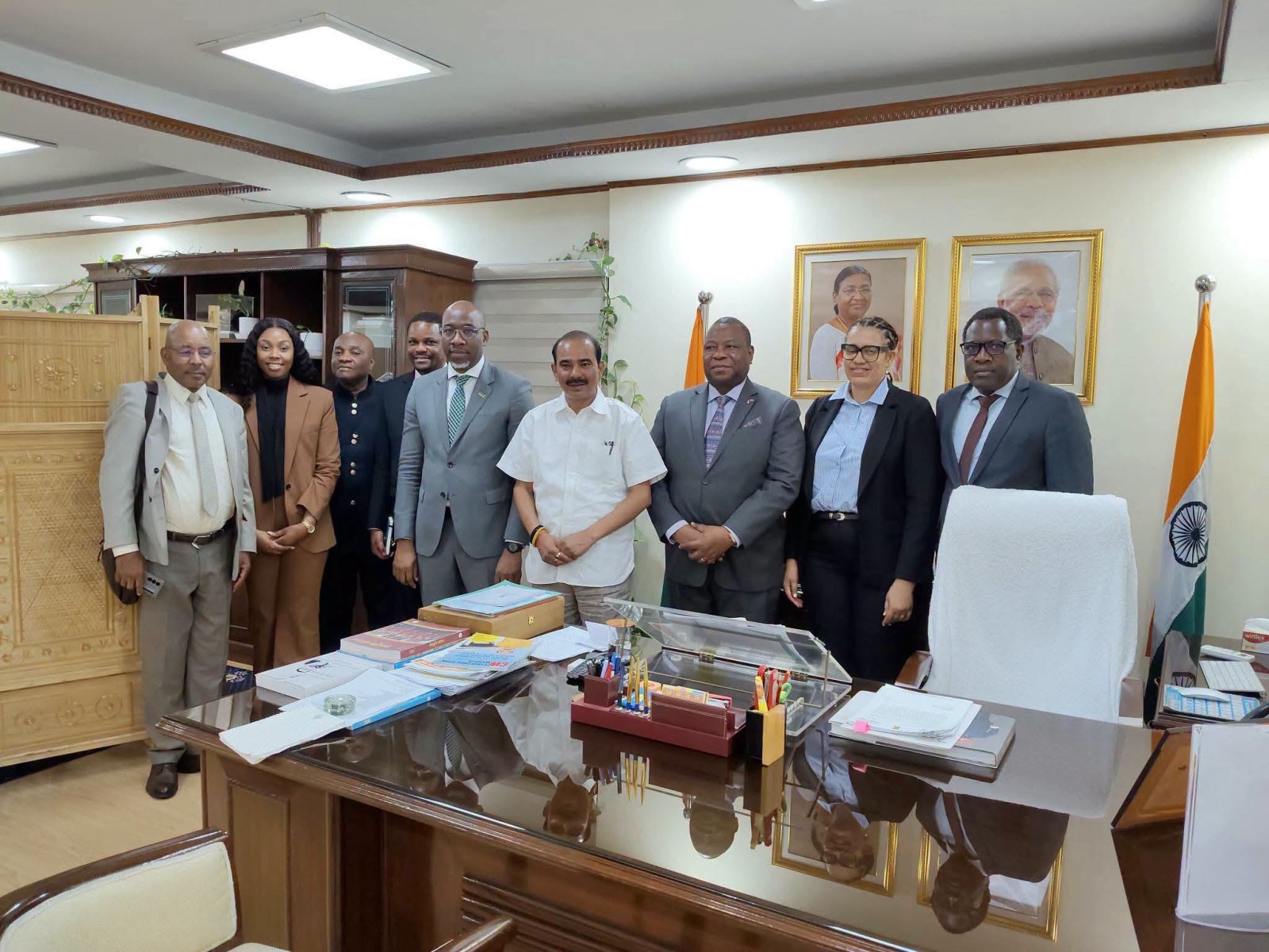MOS for Road Transport and Highways with Minister of Transport and Logistics of Mozambique in New Delhi (8 Oct 2026)