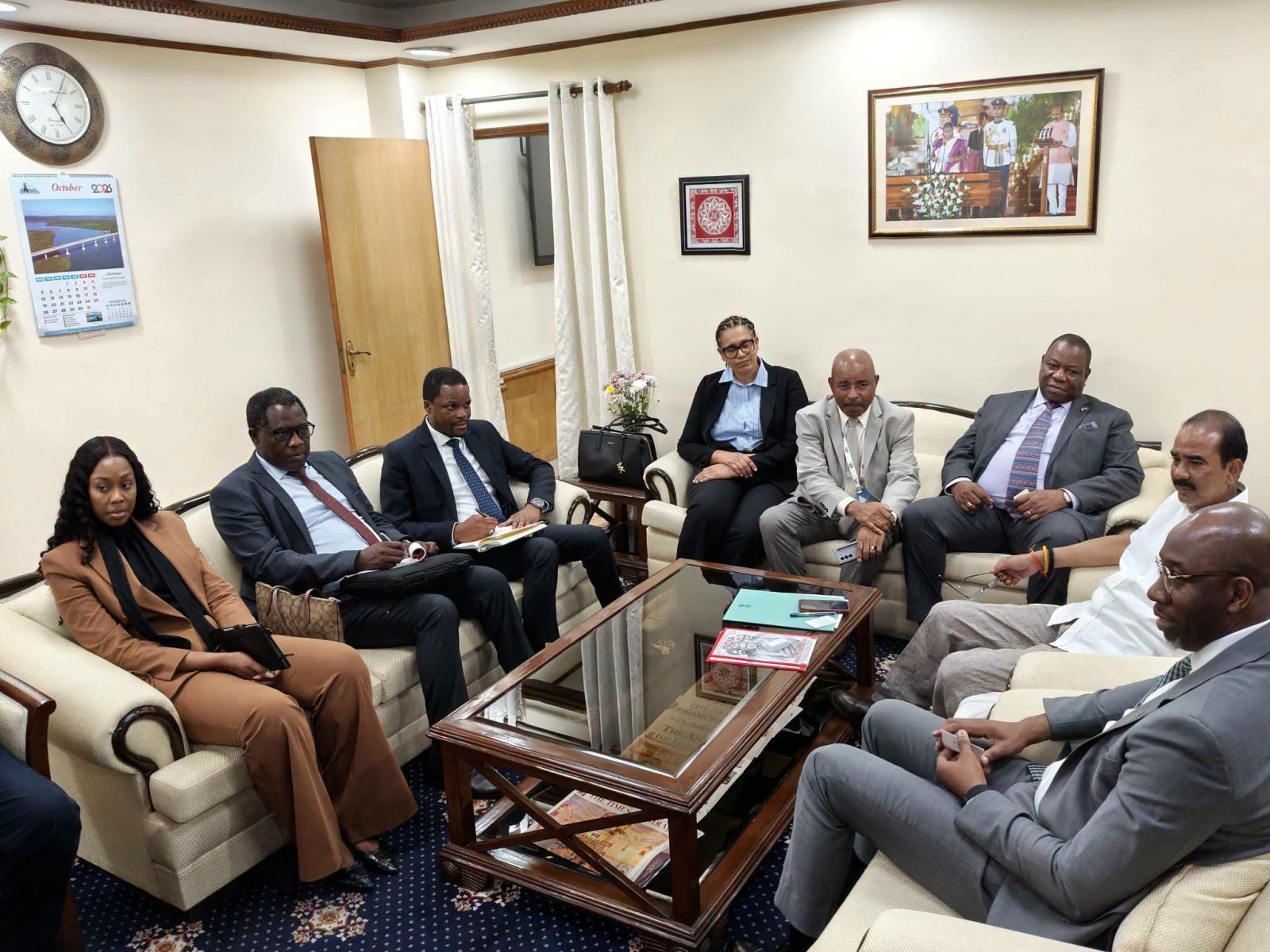 MOS for Road Transport and Highways with Minister of Transport and Logistics of Mozambique in New Delhi (8 Oct 2026)