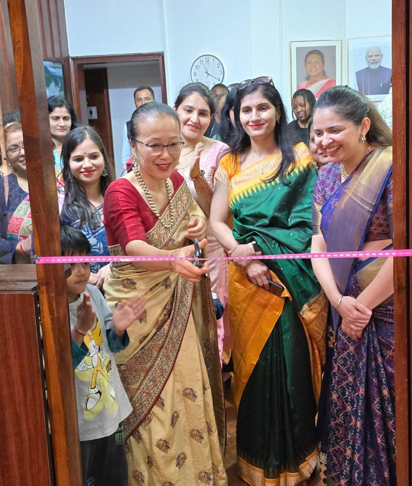 Exhibition on Sarees at High Commission (15 Oct 2025) Exhibition on Sarees at High Commission (15 Oct 2025)