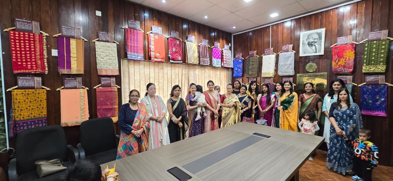 Exhibition on Sarees at High Commission (15 Oct 2025)