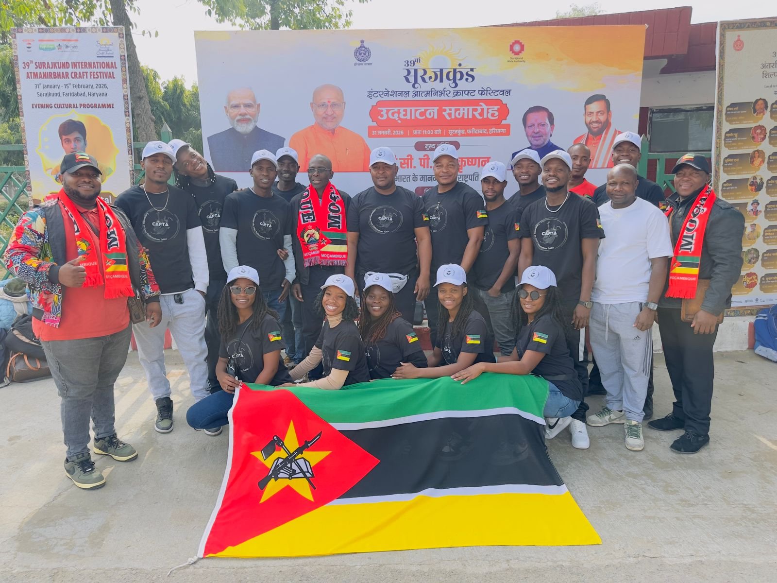 Surajkund Mela - Mozambican participation (3 Feb 2026)