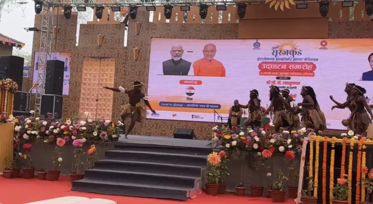 Surajkund Mela - Mozambican participation (3 Feb 2026)